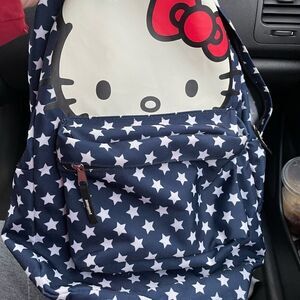 Used but in great condition hellokitty backpack loungefly loves hellokitty